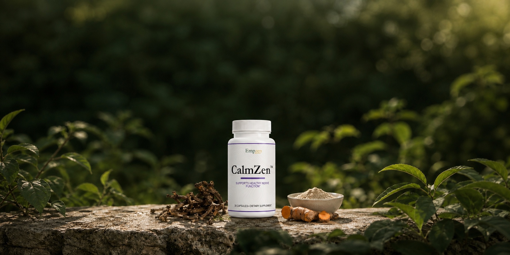 CalmZen with its botanical ingredients