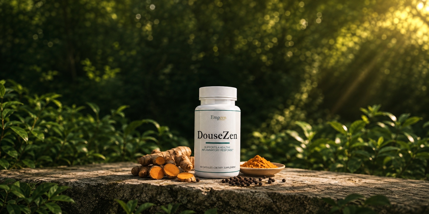 DouseZen with its botanical ingredients